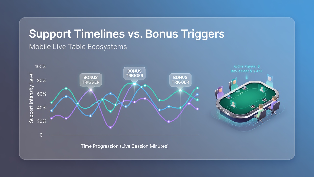 Analyse der Synchronisation zwischen Support-Zeitplänen und Bonus-Triggern