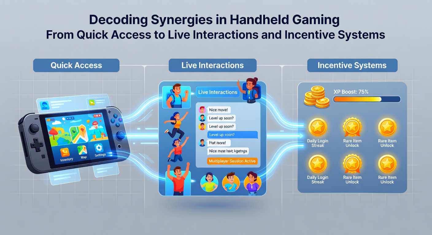 Live-Interaktionen und Anreizsysteme in Handheld-Spielen mit mobilen Geräten