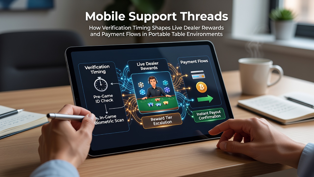 Mobile Support Threads: Verifizierungsprozesse und Live-Dealer-Interaktionen auf Smartphones
