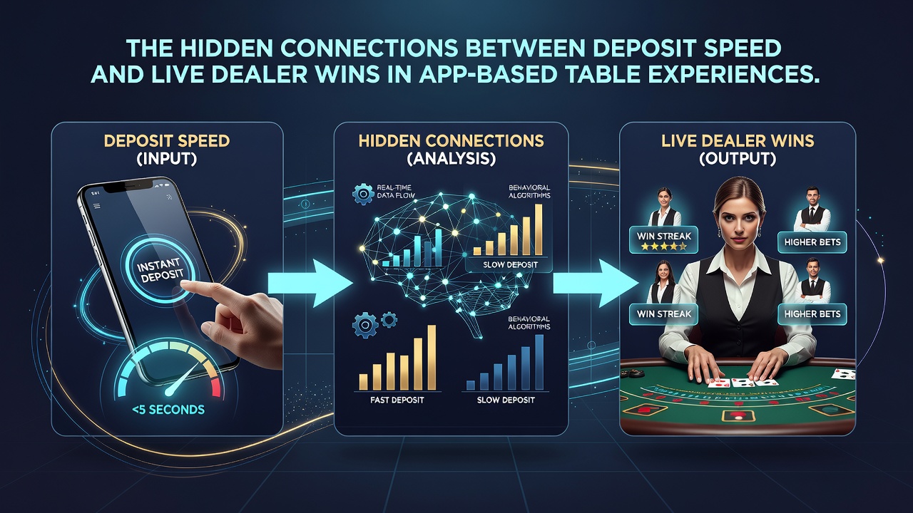 Live-Dealer-Schnittstelle mit Zahlungsbestätigung in mobiler App