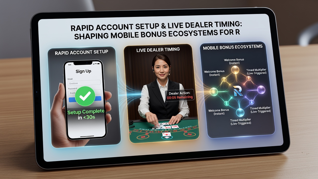 Visualisierung von Synchronisationsmustern zwischen mobilen Registrierungen, Bonus-Triggern und Live-Dealer-Zeitplänen